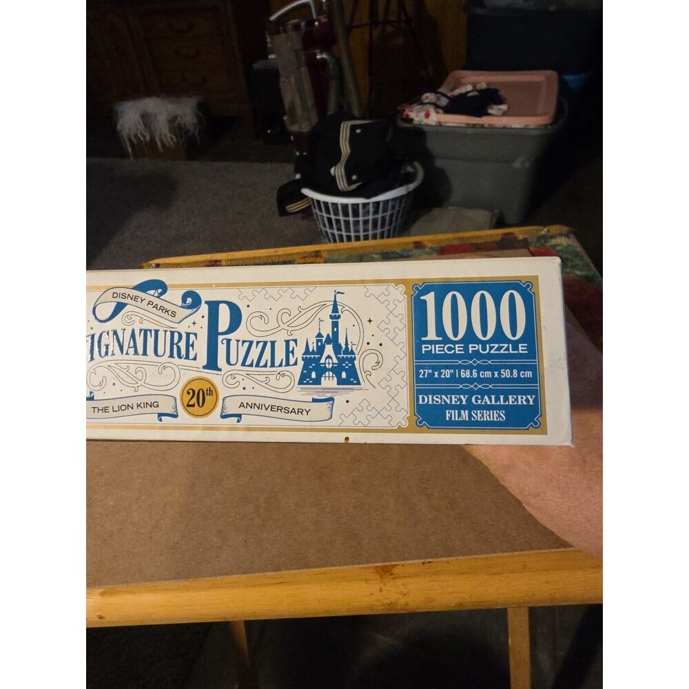 Disney Parks Signature Puzzle The Lion King 20th 1000 Piece Puzzle NEW! SEALED! - Picture 4 of 5